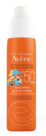 EAU THERMALE AVENE SOLARE SPRAY BAMBINO SPF 50+ 200 ML NUOVA FORMULA - Farmastop