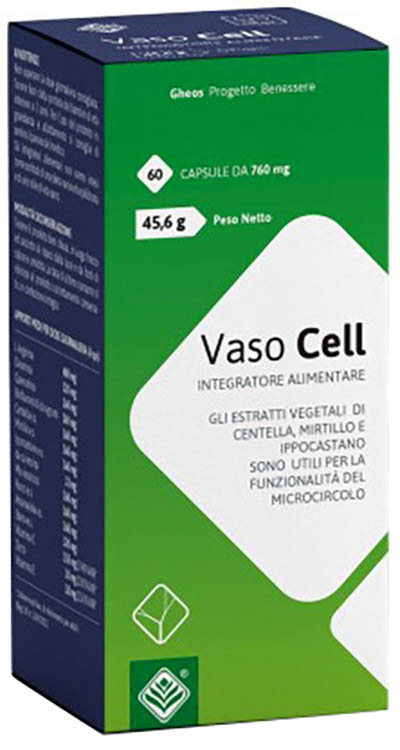VASO CELL 60 CAPSULE - Farmastop