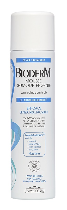 BIODERM MOUSSE DERMODETERGENTE 400 ML - Farmastop