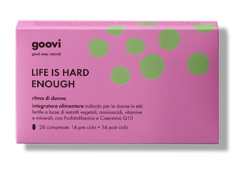 GOOVI LIFE IS HARD ENOUGH RITMO DI DONNA 28 COMPRESSE - Farmastop