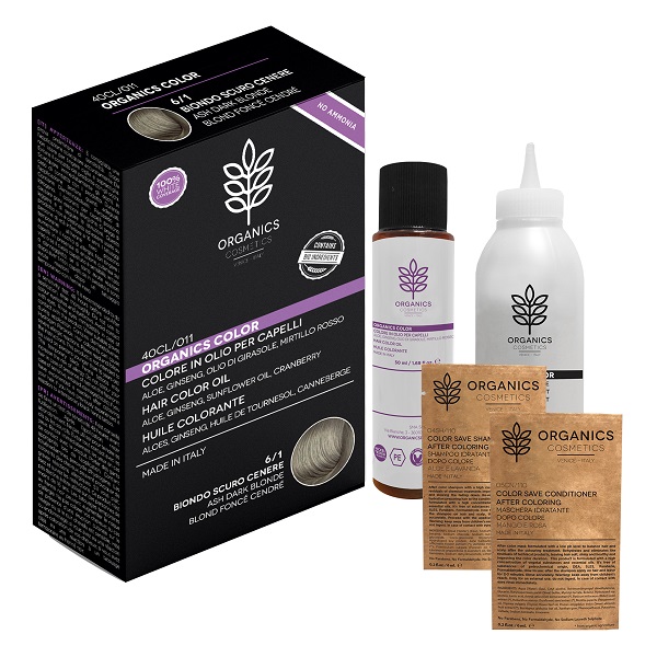 ORGANICS PHARM ORGANICS COLOR 6/1 BIONDO SCURO CENERE - Farmastop