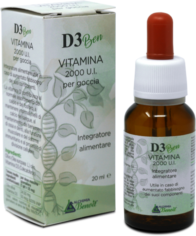 D3 BEN VITAMINA 20 ML - Farmastop