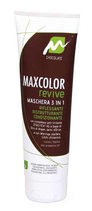 MAX COLOR REVIVE MASCHERA CHOCOLATE 250 ML - Farmastop