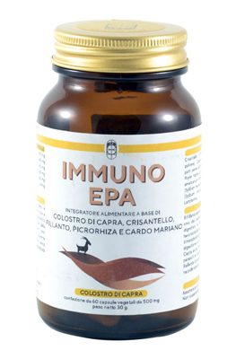 IMMUNO EPA COLOSTRO DI CAPRA FEGATO 60 CAPSULE VEGETALI - Farmastop