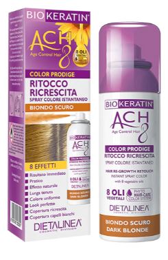 BIOKERATIN ACH8 COLOR PRODIGE RITOCCO RICRESCITA BIONDO SCURO 75 ML DIETALINEA - Farmastop