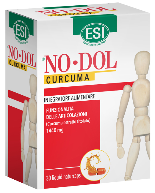 ESI NO DOL CURCUMA 30 NATURCAPS LIQUID - Farmastop