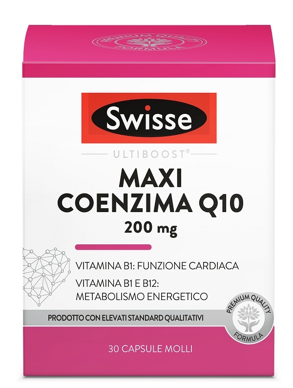 SWISSE MAXI COENZIMA Q10 200 MG 30 CAPSULE - Farmastop