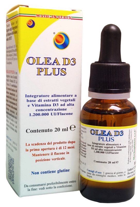 OLEA D3 PLUS GOCCE 20 ML - Farmastop