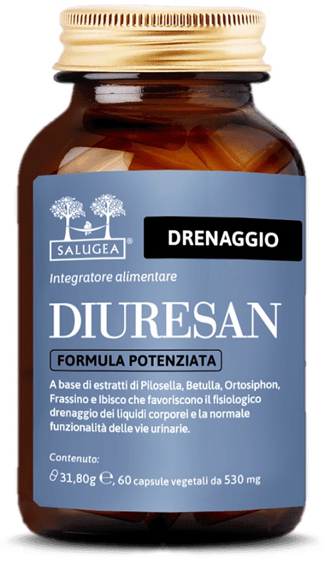 SALUGEA DIURESAN FORMULA POTENZIATA 60 CAPSULE - Farmastop