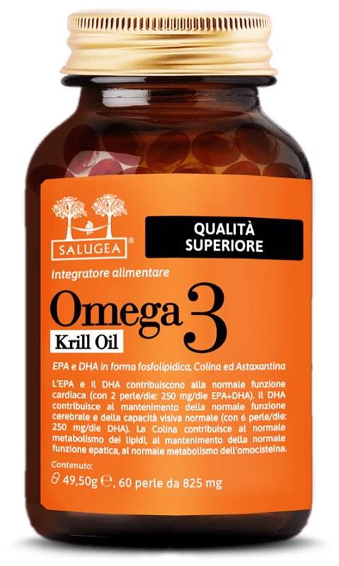 SALUGEA OMEGA 3 KRILL OIL 60 PERLE - Farmastop