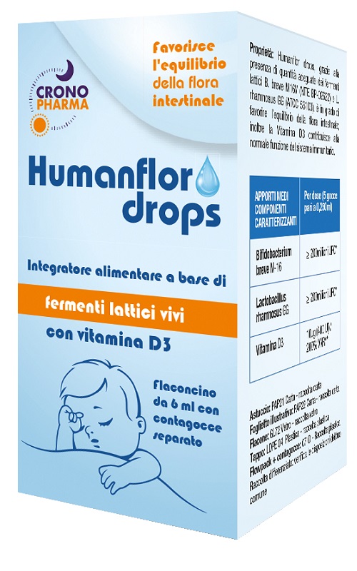 HUMANFLOR DROPS 6 ML - Farmastop