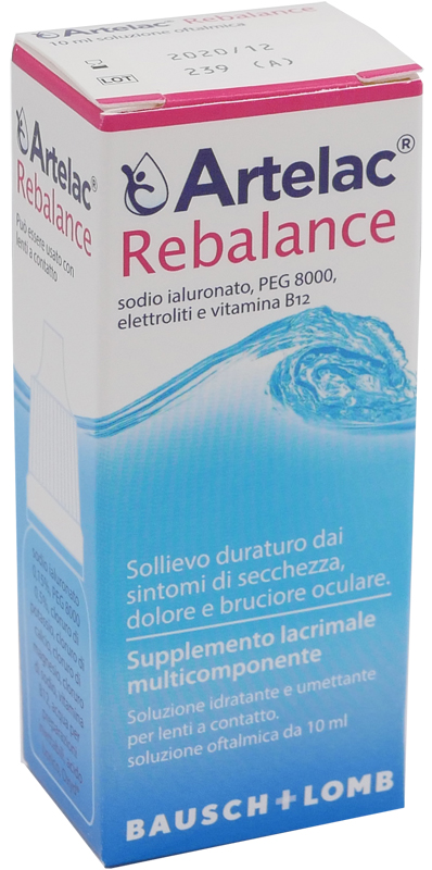 ARTELAC REBALANCE GOCCE OCULARI 10 ML - Farmastop
