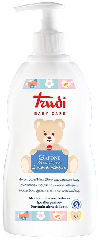 TRUDI BABY CARE SAPONE MANI/VISO 500 ML - Farmastop