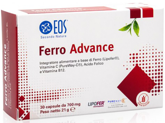 EOS FERRO ADVANCE 30 CAPSULE - Farmastop