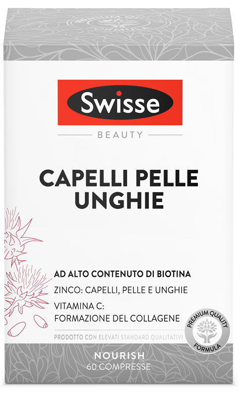 SWISSE CAPELLI PELLE UNGHIE 60 COMPRESSE - Farmastop