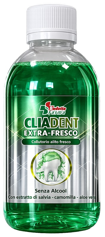 CLIADENT COLLUTORIO ALITO FRESCO ALLE ERBE 500 ML - Farmastop