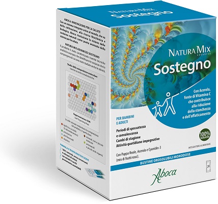 NATURA MIX ADVANCED SOSTEGNO OROSOLUBILE 20 BUSTINE - Farmastop