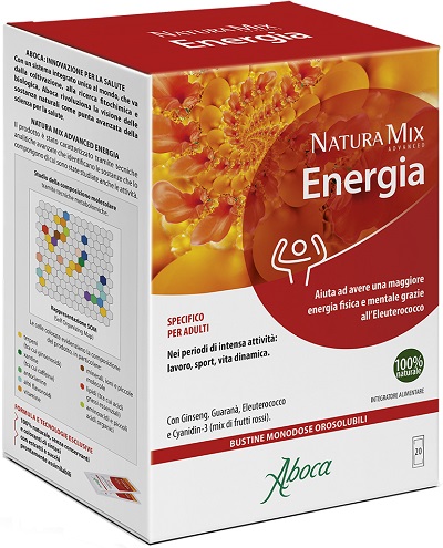 NATURA MIX ADVANCED ENERGIA 20 BUSTINE - Farmastop