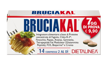 BRUCIAKAL 7 DAYS 14 COMPRESSE DIETALINEA - Farmastop