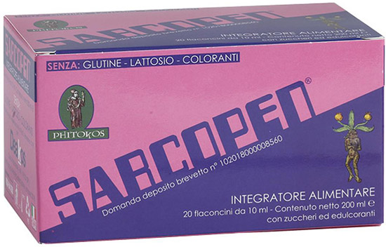 SARCOPEN 20 FLACONCINI 200 ML - Farmastop