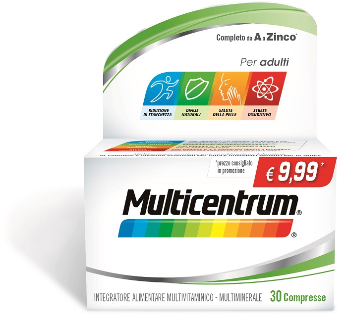 MULTICENTRUM ADULTI 30 COMPRESSE PROMO - Farmastop