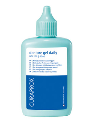 CURAPROX BDC 100 DAILY GEL PER LA PULIZIA QUOTIDIANA DELLA DENTIERA E DEGLI APPARECCHI MOBILI 60 ML 1 PEZZO - Farmastop