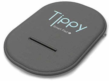 TIPPY CUSCINO BLUETOOTH PER AUTO GRIGIO MAGNESIO - Farmastop