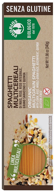 SPAGHETTI MULTICEREALI 340 G - Farmastop
