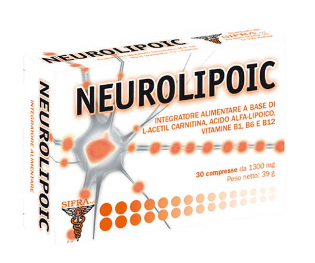 NEUROLIPOIC 30 COMPRESSE - Farmastop