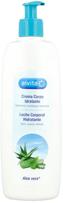 ALVITA CREMA CORPO IDRATANTE ALOE 400 ML - Farmastop