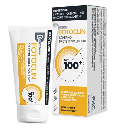 DERMOVITAMINA FOTOCLIN CREMA AD ELEVATA PROTEZIONE SPF 100 50 ML - Farmastop