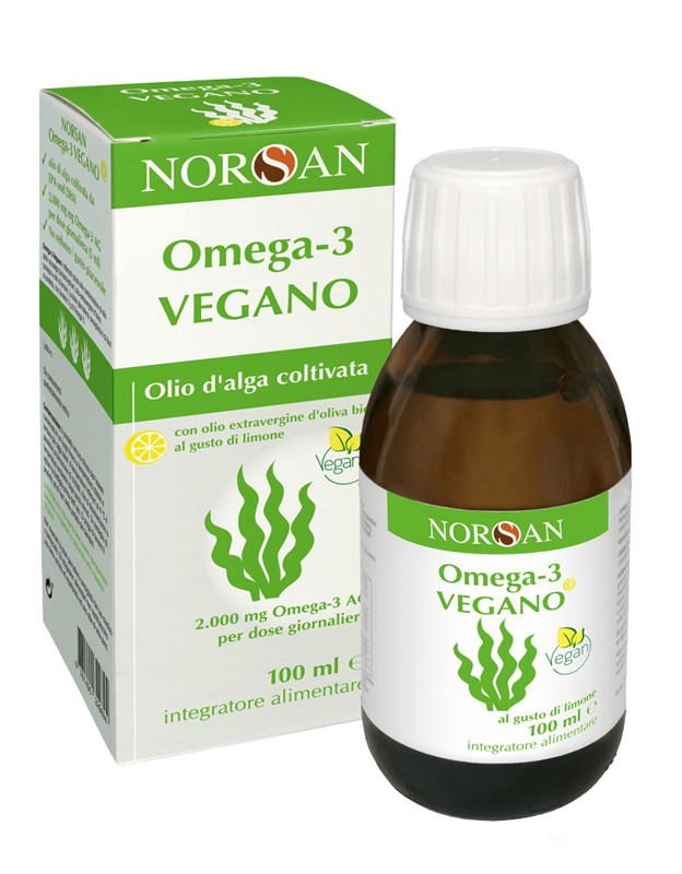 NORSAN OMEGA 3 VEGANO 100 ML AL GUSTO DI LIMONE - Farmastop