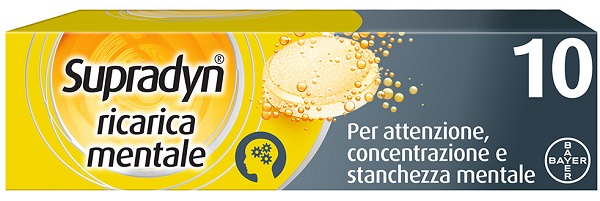SUPRADYN RICARICA MENTALE 10 COMPRESSE - Farmastop