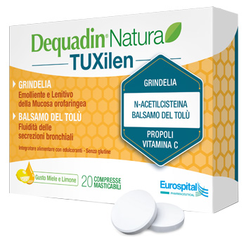 DEQUADIN NATURA TUXILEN 20 COMPRESSE - Farmastop