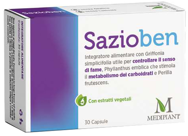 SAZIOBEN 30 CAPSULE - Farmastop