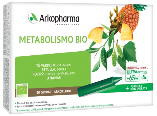 ARKOFLUIDI ULTRA SUONI METABOLISMO BIO 20 FIALE - Farmastop