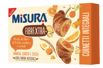 MISURA CORNETTI FIBRE EXTRA ARANCIONE ARANCIA CAROTA E ZUCCA 300 G - Farmastop