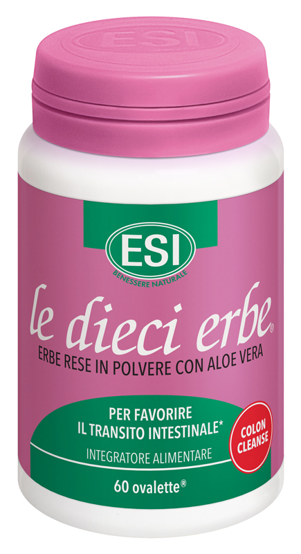 ESI LE DIECI ERBE COLON CLEANSE 60 OVALETTE - Farmastop