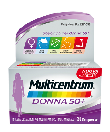 MULTICENTRUM DONNA 50+ 60 COMPRESSE - Farmastop