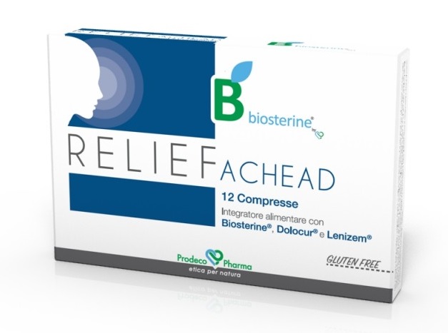 BIOSTERINE RELIEF ACHEAD 12 COMPRESSE - Farmastop