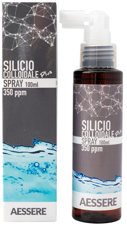 SILICIO COLLOIDALE PLUS 350PPM SPRAY 100 ML - Farmastop