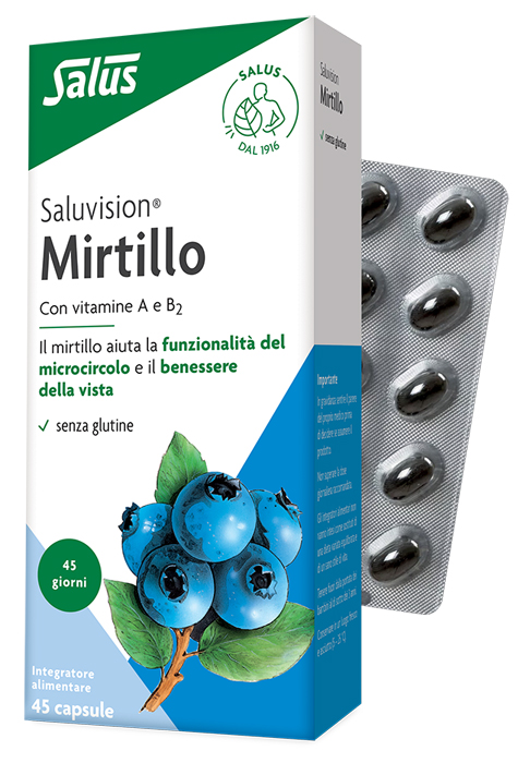 MIRTILLO SALUVISION 45 CAPSULE - Farmastop