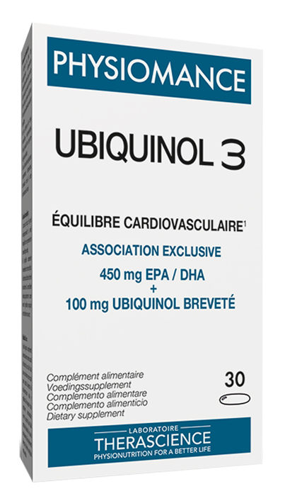 PHYSIOMANCE UBIQUINOL 3 30 PERLE - Farmastop