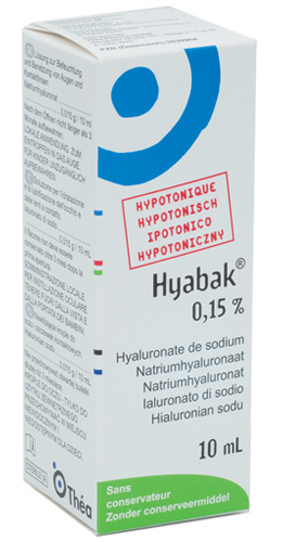 HYABAK 0,15% SOLUZIONE OFTALMICA 10 ML - Farmastop