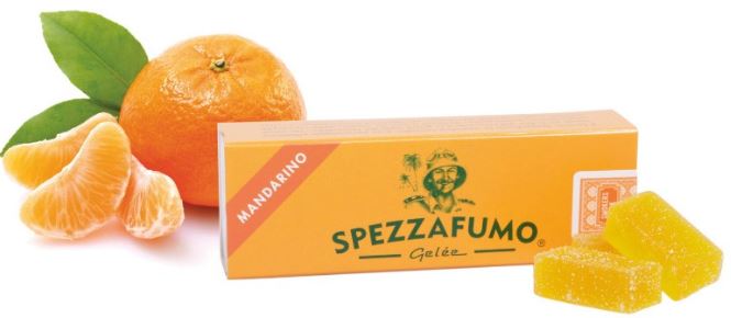 SPEZZAFUMO CARAMELLE GELEE MANDARINO CON OLII ESSENZIALI NATURALI 90 G - Farmastop