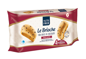 NUTRIFREE LE BRIOCHE GOCCE DI CIOCCOLATO 200 G - Farmastop