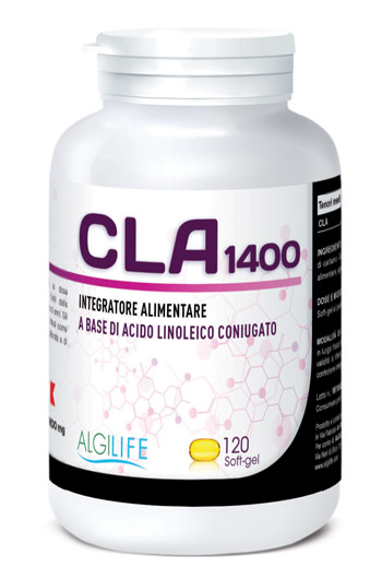 CLA 1400 ACIDO LINOLEICO CONIUGATO 120 SOFT GEL - Farmastop