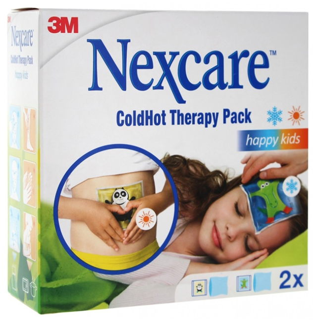 COLDHOT MINI HAPPY KIDS MULTILINGUAL NEXCARE 2 PEZZI - Farmastop