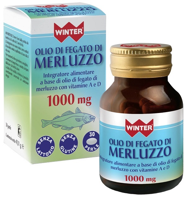 OLIO DI FEGATO DI MERLUZZO 30 PERLE WINTER - Farmastop