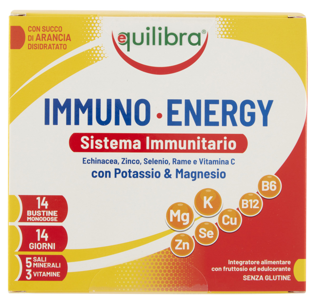 IMMUNO ENERGY POTASSIO & MAGNESIO 14 BUSTINE - Farmastop
